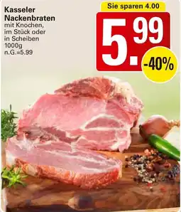 WEZ Kasseler Nackenbraten Angebot