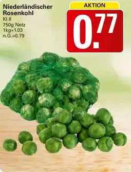 WEZ Niederländischer Rosenkohl Angebot