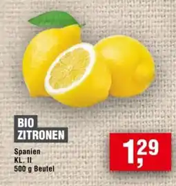 Handelshof BIO ZITRONEN Angebot