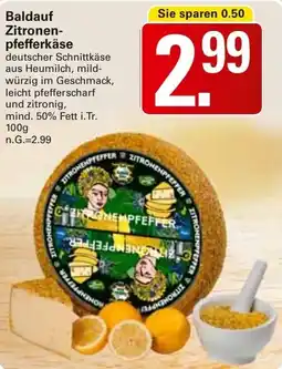 WEZ Baldauf Zitronen pfefferkäse Angebot