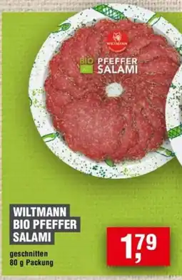 Handelshof WILTMANN BIO PFEFFER SALAMI Angebot