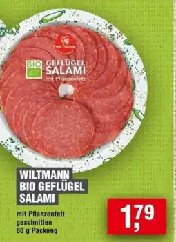 Handelshof WILTMANN BIO GEFLÜGEL SALAMI Angebot