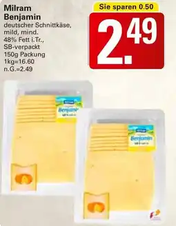 WEZ Milram Benjamin Angebot