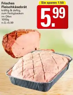 WEZ Frisches Fleischkäsebrät Angebot