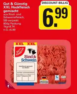 WEZ Gut & Günstig XXL Hackfleisch gemischt Angebot