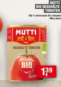 Handelshof MUTTI BIO GESCHÄLTE TOMATEN Angebot
