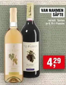 Handelshof VAN NAHMEN SÄFTE Angebot