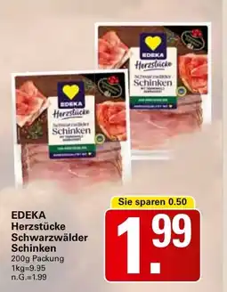 WEZ EDEKA Herzstücke Schwarzwälder Schinken Angebot