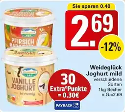 WEZ Weideglück Joghurt mild Angebot