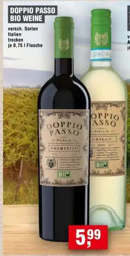 Handelshof DOPPIO PASSO BIO WEINE Angebot