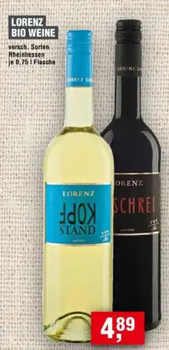 Handelshof LORENZ BIO WEINE Angebot