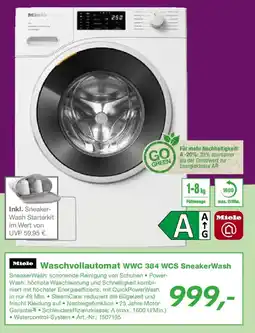 EP Miele Waschvollautomat WWC 384 WCS SneakerWash Angebot