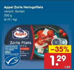 Netto Marken-Discount Appel zarte heringsfilets Angebot