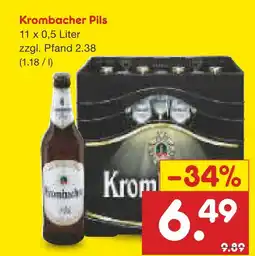 Netto Marken-Discount Krombacher pils Angebot