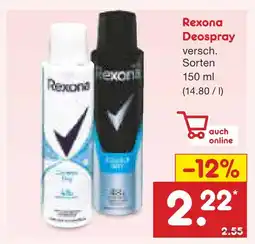 Netto Marken-Discount Rexona deospray Angebot
