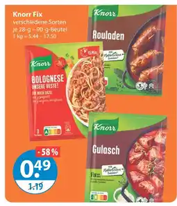 V Markt Knorr bolognese Angebot