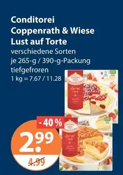 V Markt Coppenrath & wiese lust auf torte Angebot
