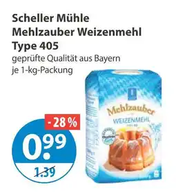V Markt Scheller mühle mehlzauber weizenmehl type 405 Angebot
