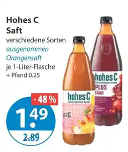 V Markt Hohes c saft Angebot
