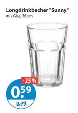 V Markt Longdrinkbecher sunny Angebot