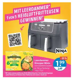 V Markt Leerdammer knusper minis Angebot