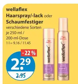 V Markt Wellaflex haarspray/-lack Angebot