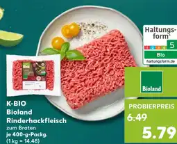 Kaufland Bioland k-bio rinderhackfleisch Angebot
