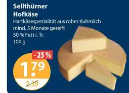 V Markt Sellthürner hofkäse Angebot