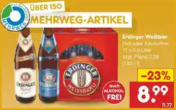 Netto Marken-Discount Erdinger weißbier Angebot