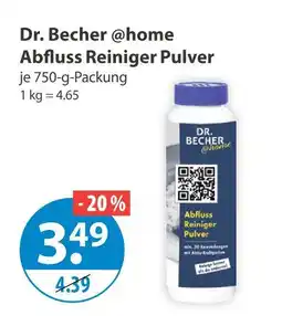 V Markt Dr. becher @home abfluss reiniger pulver Angebot