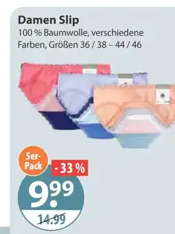 V Markt Damen slip Angebot