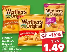 Kaufland Storck werther's original caramel & crème Angebot