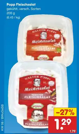 Netto Marken-Discount Popp fleischsalat Angebot