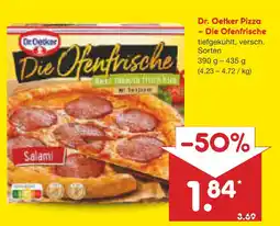 Netto Marken-Discount Dr. oetker die ofenfrische pizza Angebot