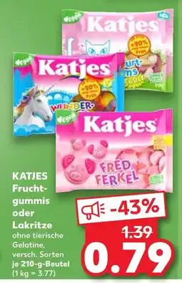 Kaufland Katjes fruchtgummis Angebot