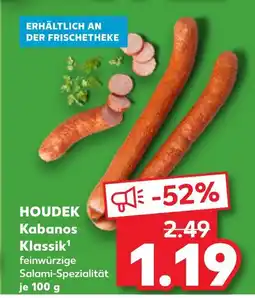 Kaufland Houdek kabanos klassik Angebot