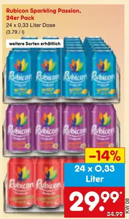Netto Marken-Discount Rubicon sparkling passion Angebot