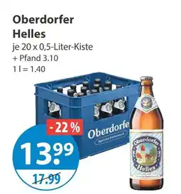 V Markt Oberdorfer helles Angebot