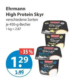 V Markt Ehrmann high protein skyr Angebot