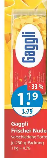 V Markt Gaggli frischei-nudeln Angebot