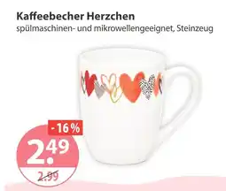 V Markt Kaffeebecher herzchen Angebot