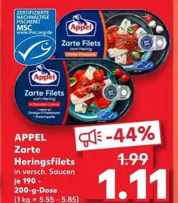 Kaufland Appel zarte heringsfilets Angebot