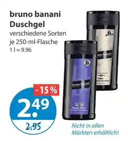 V Markt Bruno banani duschgel Angebot