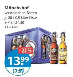 V Markt Mönchshof Angebot