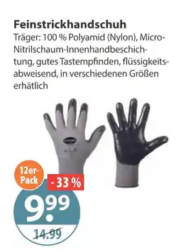 V Markt Feinstrickhandschuh Angebot