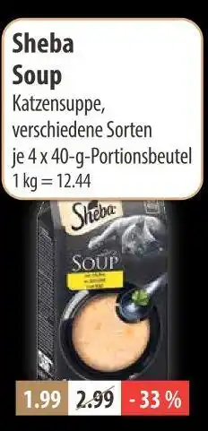 V Markt Sheba soup Angebot