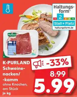 Kaufland K-purland schweinenacken/-kamm Angebot