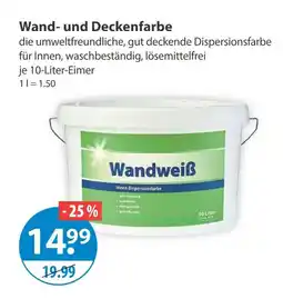 V Markt Wand- und deckenfarbe Angebot