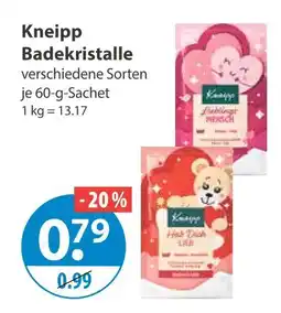V Markt Kneipp badekristalle Angebot