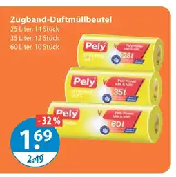 V Markt Pely zugband-duftmüllbeutel Angebot